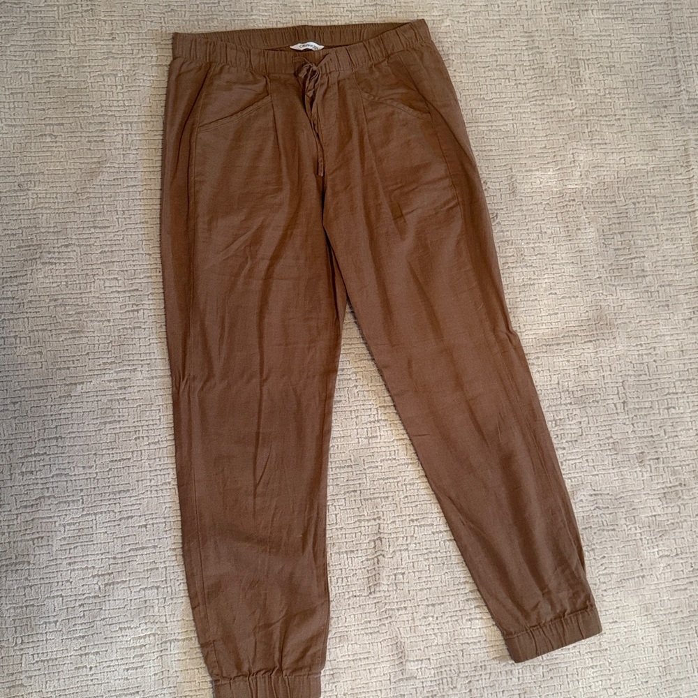 Calvin Klein linen blend pants